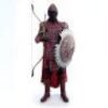Lot # 11: Red Eagle Corps Soldier Armor with Weapons