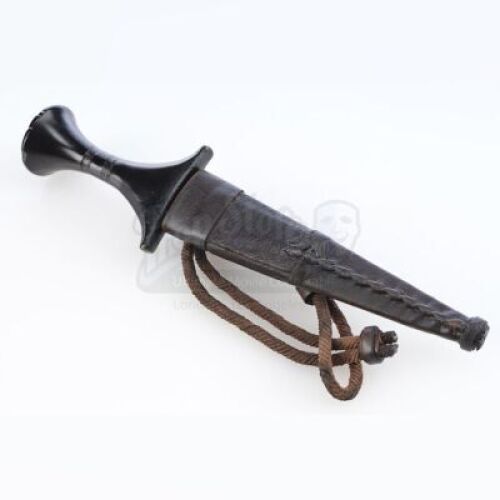 Lot # 59: Ballard's (Willem Dafoe) Boot Dagger and Sheath