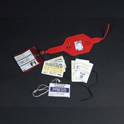 RUSH - Selection of Press Passes and Circuit Armband (RP066)