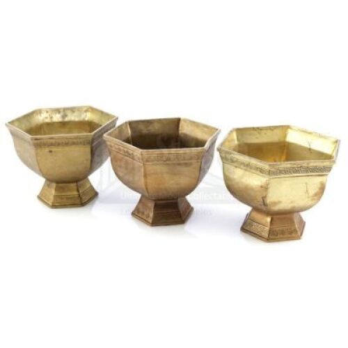 Lot # 136: Three Great Hall Chalices