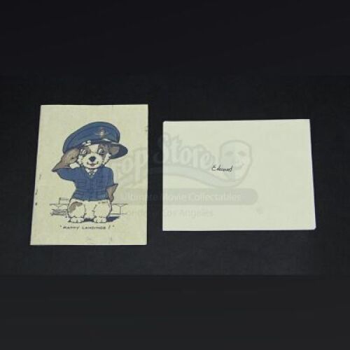 THE WOMAN IN BLACK 2: ANGEL OF DEATH - Card to Edward (Oaklee Pendergast) with Envelope