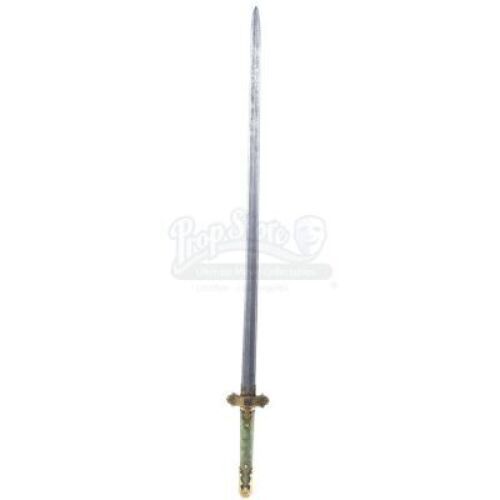Lot # 159: Strategist Wang's (Andy Lau) Jade Handled Sword