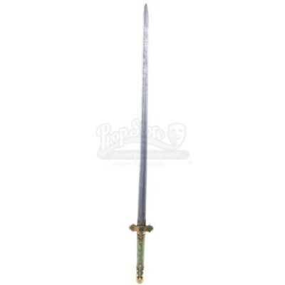 Lot # 159: Strategist Wang's (Andy Lau) Jade Handled Sword