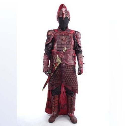 Lot # 160: Commander Chen's (Kenny Lin) Red Eagle Corps Armor with Sheathed Sword