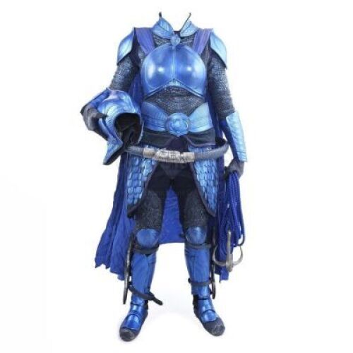 Lot # 180: Blue Crane Corps Soldier Armor with Weapon