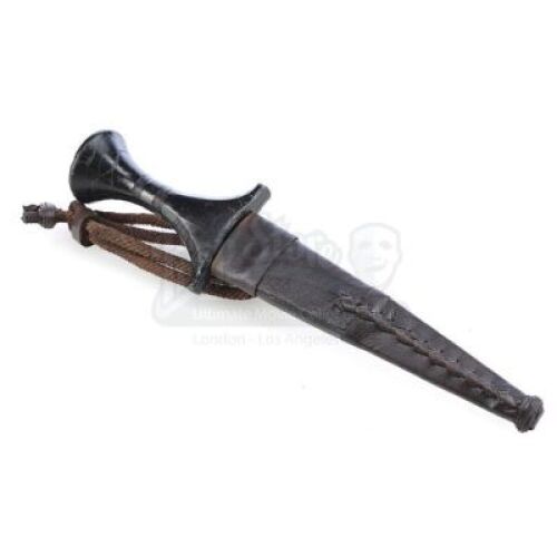 Lot # 230: Ballard's (Willem Dafoe) Boot Dagger and Sheath