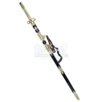 Lot # 319: Strategist Wang's (Andy Lau) Sheathed Jade Handled Sword