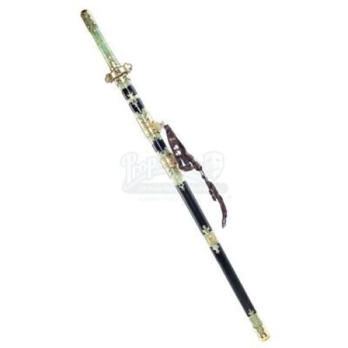 Lot # 354: Strategist Wang's (Andy Lau) Sheathed Jade Handled Sword