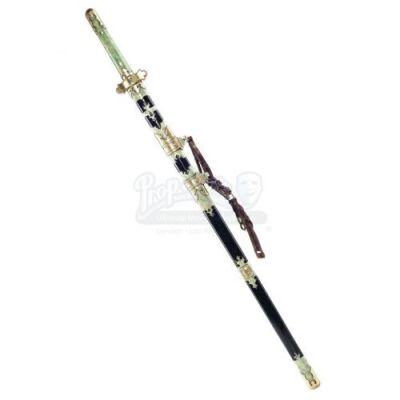 Lot # 364: Strategist Wang's (Andy Lau) Sheathed Jade Handled Sword