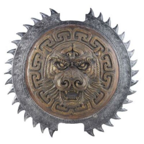 Lot # 367: Gold Tiger Corps Shield