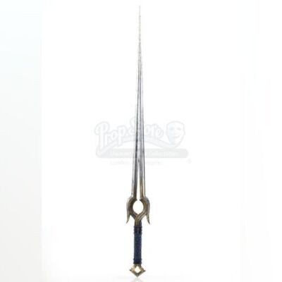 Lot # 433: Commander Lin Mae's (Tian Jing) Blue Crane Corps Urethane Sword