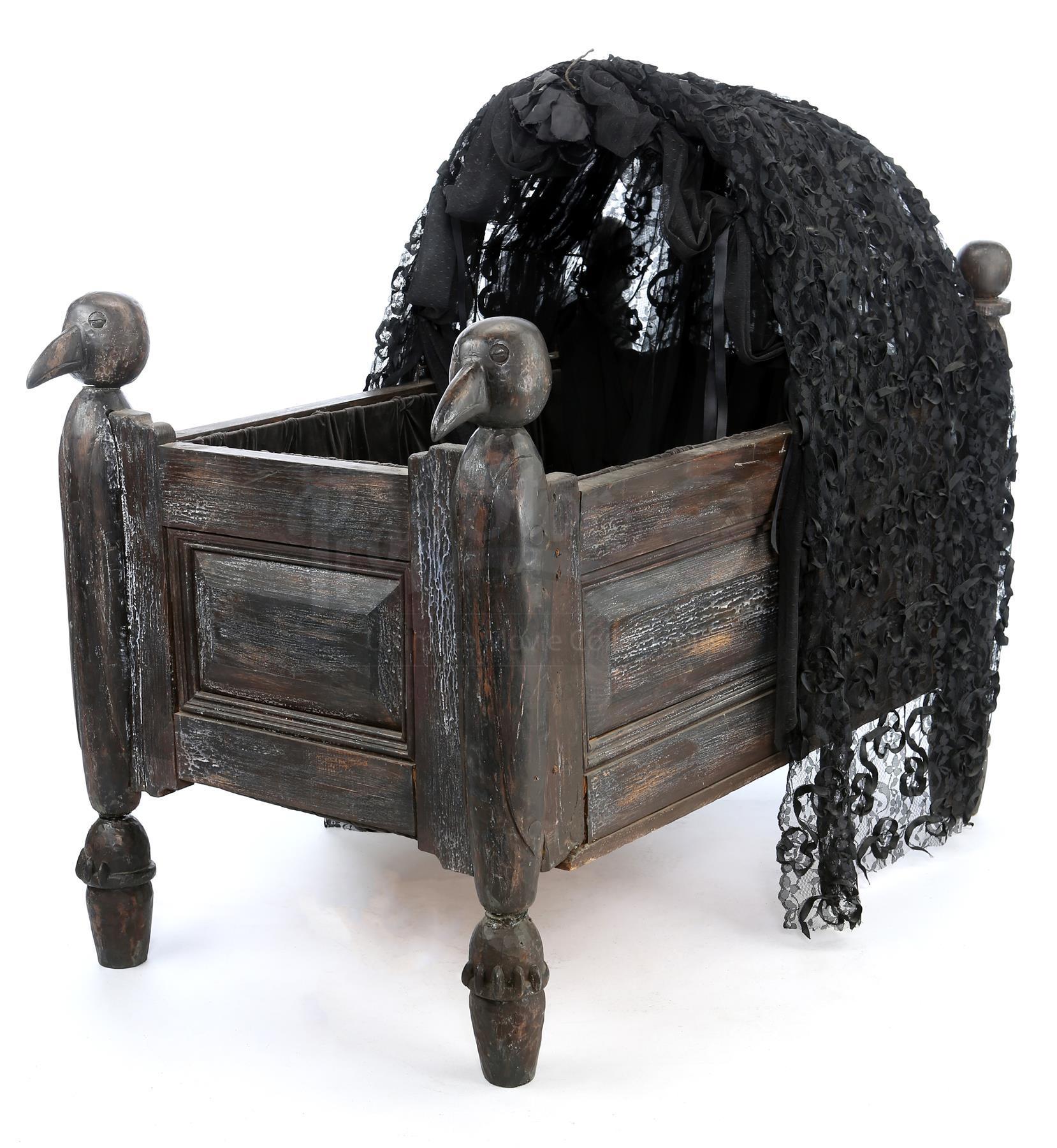 gothic baby crib