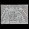 Lot #26 - ALIENS (1986) - Hand-drawn Ron Cobb Dropship Cockpit Front View Concept Sketch