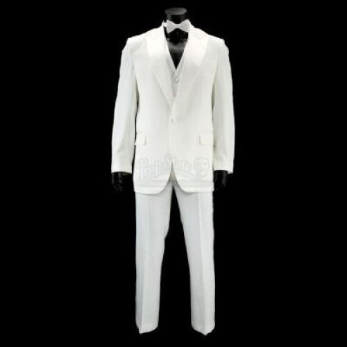 Lot #45 - ANCHORMAN 2: THE LEGEND CONTINUES (2013) - Ron Burgundy's White Tuxedo