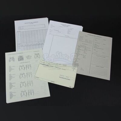 RUSH -Hospital Hero Paperwork for James Hunt (Chris Hemsworth) Examination (RP102)