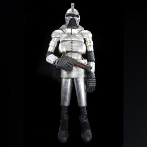Lot #133 - BATTLE OF GALACTICA (THEME-PARK ATTRACTION, 1979 - 1992) - Battle-damaged Break-open Cylon Animatronic Figure