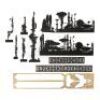 Lot #166 - BLADE RUNNER (1982) - Los Angeles Skyline Miniature Set