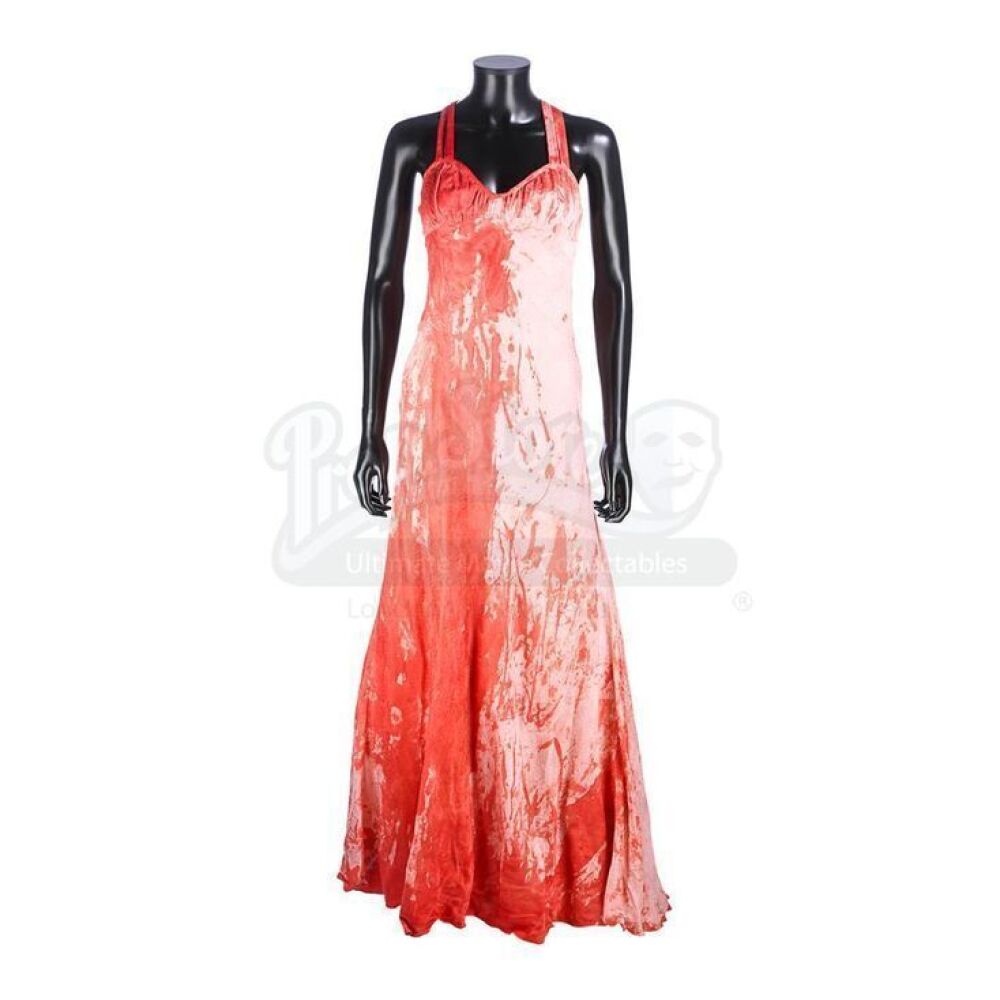 Lot #183 - CARRIE (2013) - Carrie White's (Chloe Grace Moretz) Bloody Prom Dress Lot #183 - CARRIE (2013) - Carrie White's (Chloe Grace Moretz) Bloody Prom Dress