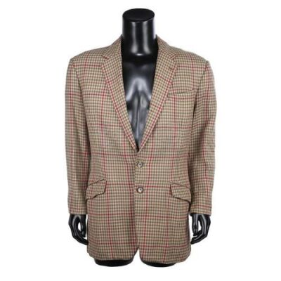 Lot #216 - CURSE OF THE CRIMSON ALTAR (1968) - Morley's (Christopher Lee) Screen-Matched Coat