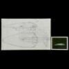 Lot #229 - DARK STAR (1974) - Hand-drawn Ron Cobb Dark Star Concept Sketches with Photograph