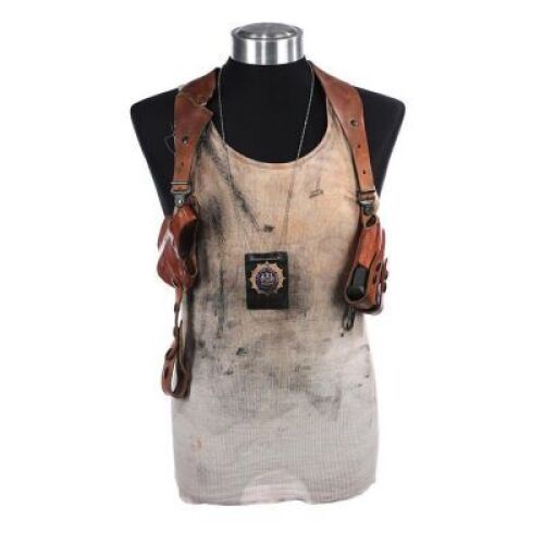 Lot #238 - DIE HARD WITH A VENGEANCE (1995) - John McClane's (Bruce Willis) Vest, Badge and Holster Rig