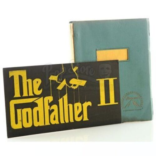 Lot #311 - THE GODFATHER: PART II (1974) - Script and Dash Card