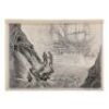 Lot #320 - THE GOONIES (1985) - Greg Winters Hand-Drawn Waterslide/Cavern and Pirate Ship Advertising Concept Artwork