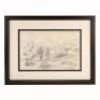 Lot #340 - JASON AND THE ARGONAUTS (1963) - Hand-drawn Ray Harryhausen Early Concept of Jason (Todd Armstrong) and the Skeletons