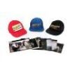 Lot #362 - INDIANA JONES TRILOGY (1981- 1989) - Robert Watts Collection: Crew Caps and Photograph Set
