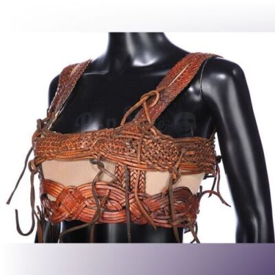 Lot #481 - KING ARTHUR (2004) - Guinevere's (Keira Knightley) Final Battle Crop Top
