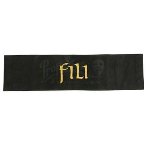 Lot #497 - THE HOBBIT: AN UNEXPECTED JOURNEY (2012) - Fili (Dean O'Gorman) Chairback