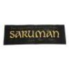 Lot #512 - THE LORD OF THE RINGS (2001-2003) - Sir Christopher Lee Estate Collection: Saruman's (Christopher Lee) Chair Back Autographed by Peter Jackson