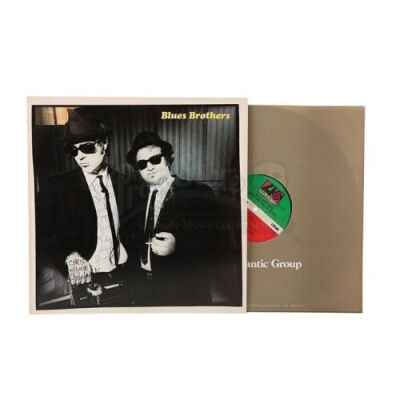 Lot #517 - THE BLUES BROTHERS (1980) - Sir Christopher Lee Estate Collection: Autographed Album Dedicated to Christopher Lee