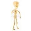 Lot #524 - MARS ATTACKS! (1996) - Tan Martian Stop-Motion Puppet Miniature