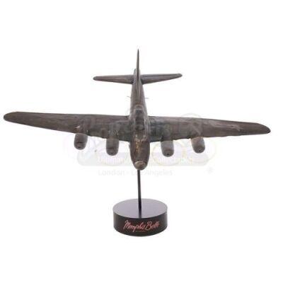Lot #532 - MEMPHIS BELLE (1990) - Model Miniature Flak-Hit B-17 Aircraft