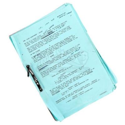 Lot #537 - MISSION: IMPOSSIBLE (1996) - Production-Used Script
