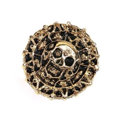 Lot #558 - PIRATES OF THE CARIBBEAN: THE CURSE OF THE BLACK PEARL (2003) - Cursed Aztec Coin