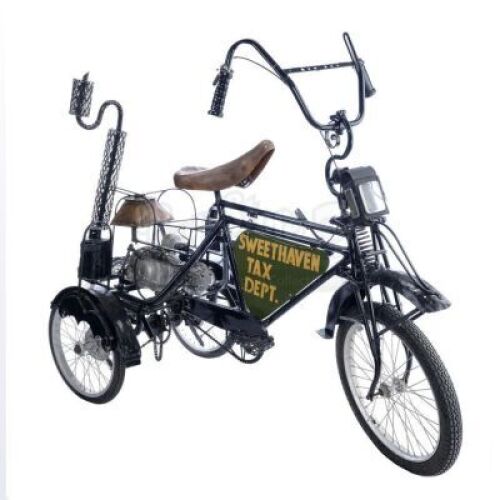 Lot #564 - POPEYE (1980) - The Taxman's (Donald Mottat) Sweethaven Tricycle