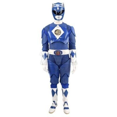 Lot #567 - MIGHTY MORPHIN' POWER RANGERS: THE MOVIE (1995) - Billy Cranston / Blue Ranger (David Yost) Ranger Suit