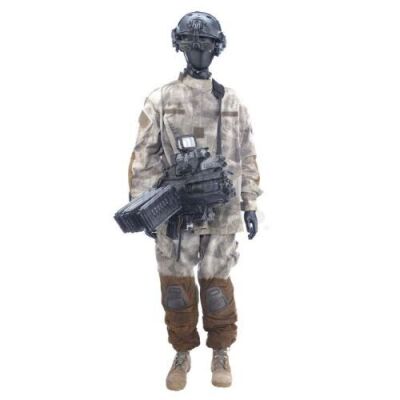 Lot #635 - SPECTRAL (2016) - DARPA Military Fatigues with Light-Up Plasma Rifle