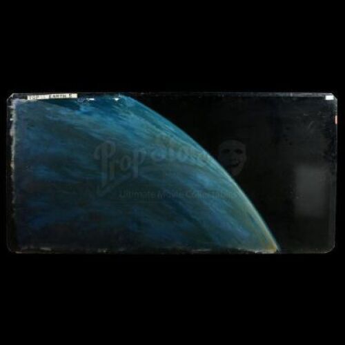 Lot #669 - STAR TREK: THE MOTION PICTURE (1979) - Matthew Yuricich Matte Painting - The Earth from Space