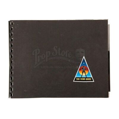 Lot #706 - STAR WARS: A NEW HOPE (1977) - Prop Master Frank Bruton's Autographed Crew Photo Book