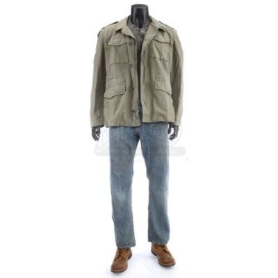 Lot #845 - TERMINATOR GENISYS (2015) - Guardian's (Arnold Schwarzenegger) Stunt Distressed Hospital Rescue Costume