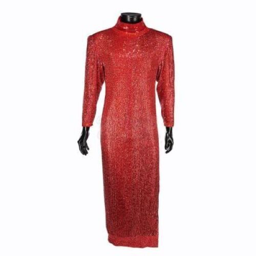 Lot #853 - TOOTSIE (1982) - Dorothy Michaels' (Dustin Hoffman) Red Sequined Dress