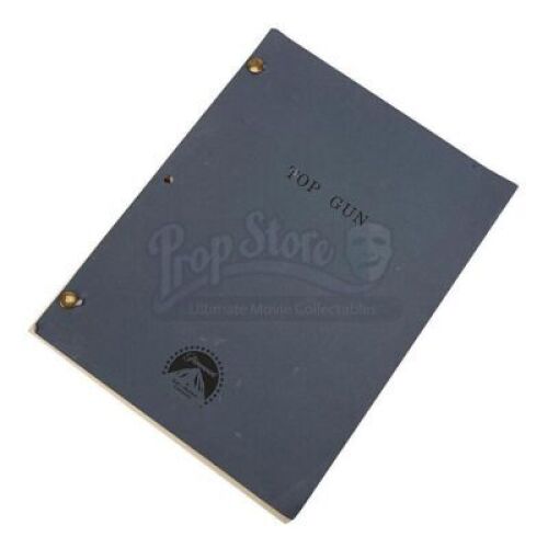 Lot #854 - TOP GUN (1986) - Revised Second Draft Production-Used Script