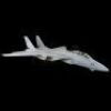 Lot #855 - TOP GUN (1986) - F-14 Fighter Jet Model Miniature Replica