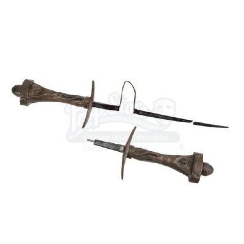 Lot #221 - DAMIEN (TV SERIES 2016) - Sister Greta Fraueva's (Robin Weigert) Rigged Dagger of Megiddo Set