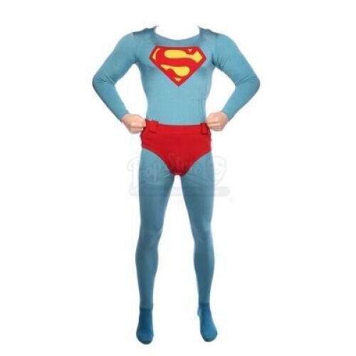 Lot #820 - SUPERMAN IV: THE QUEST FOR PEACE (1987) - Superman's (Christopher Reeve) Costume