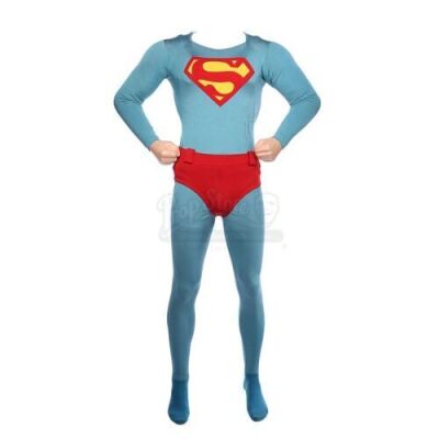 Lot #820 - SUPERMAN IV: THE QUEST FOR PEACE (1987) - Superman's (Christopher Reeve) Costume