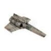 Lot #135 - BATTLESTAR GALACTICA (TV SERIES, 1978 - 1979) - Croad's (Ted Gehring) Modified Colonial Viper Model Miniature